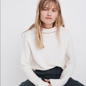 Madewell Belmont Mockneck Sweater in Coziest Yarn